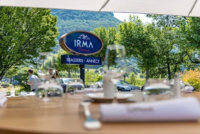 Brasserie Irma — Enseigne de l’établissement