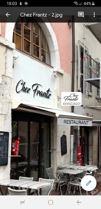 chez Frantz — Façade et entrée