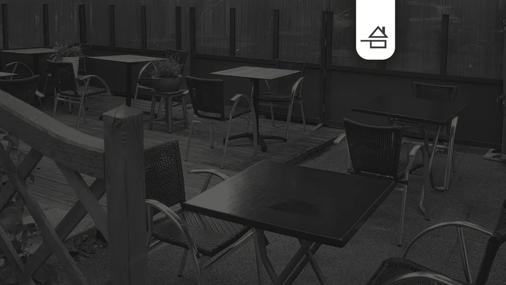 le tandem — Salle et tables
