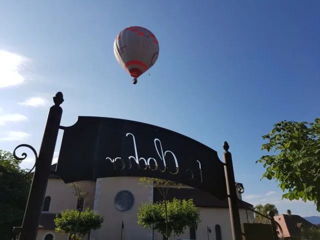 Restaurant Le Clocher — Enseigne de l’établissement